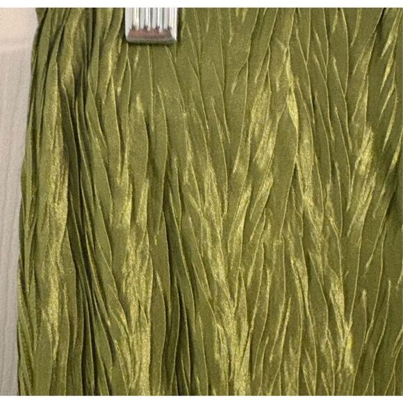 ASTR The Label Maxi Palazzo Flare Leg Chartreuse Pants. Size Small - Picture 6 of 7